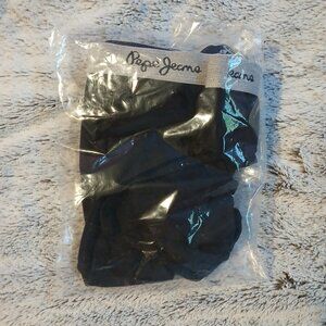NEW   Pepe Jean Women's Bikini Panties 3 Pack SZ M NIB Black
